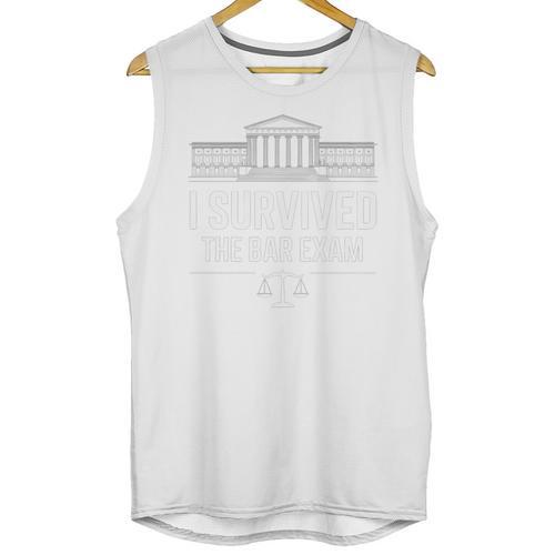 I Survived The Bar Exam Law School Lawyer Graduation Unisex Tank Top - Best Gift Smart