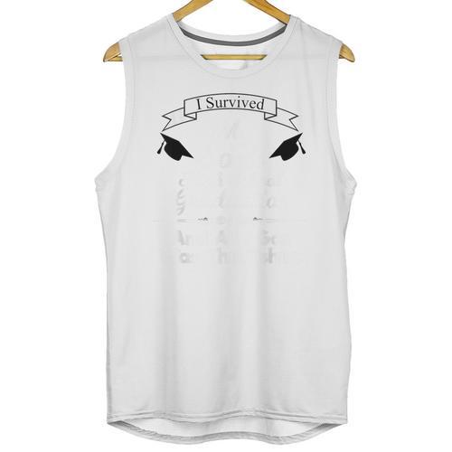 I Survived My Son's High School Graduation Shirt Graduate Unisex Tank Top - Best Gift Smart