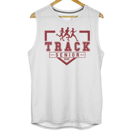 Track Senior Night Track Senior 2025 Graduation 36 Unisex Tank Top - Best Gift Smart