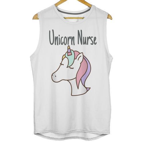 Unicorn RN Graduation T Shirt Nurse Shirts Unisex Tank Top - Best Gift Smart