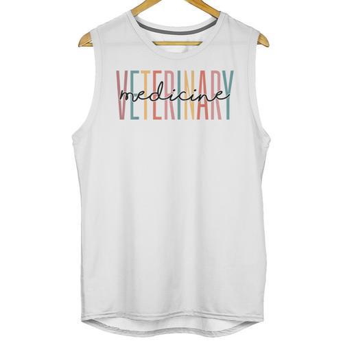 Veterinary Medicine Vet Tech DVM LVT Graduation Unisex Tank Top - Best Gift Smart