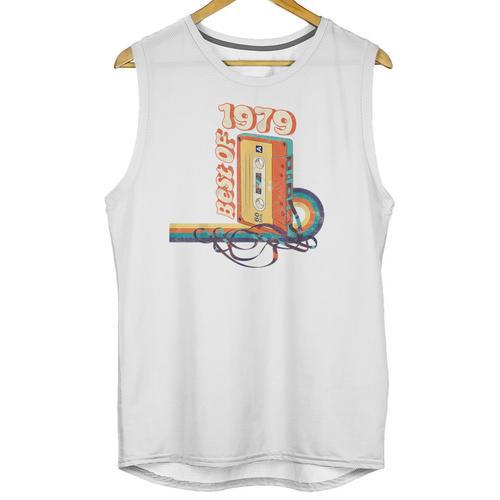 Vintage Best Of 1979 41st Birthday Graduation Cassette Tape Unisex Tank Top - Best Gift Smart