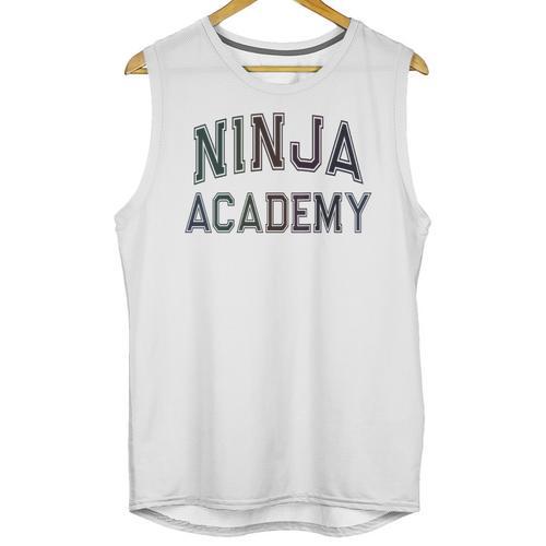 Vintage Don'T Call Me NINJA ACADEMY Introvert Sarcastic Unisex Tank Top - Raresse
