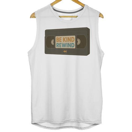 Vintage VHS Tape Humor Retro Nostalgia Graphic Premium Unisex Tank Top - Figerry