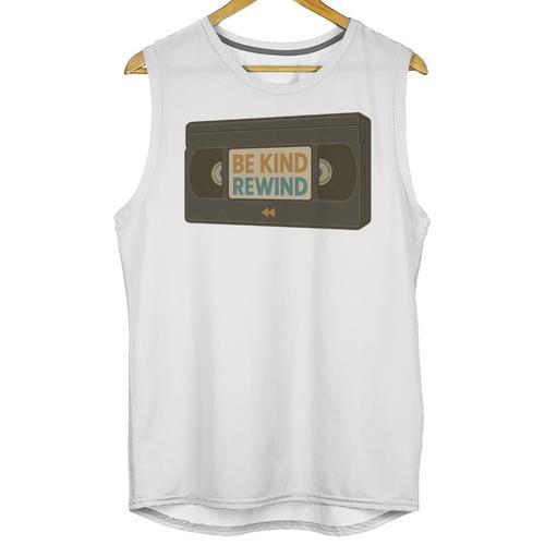 Vintage VHS Tape Humor Retro Nostalgia Graphic Unisex Tank Top - Figerry