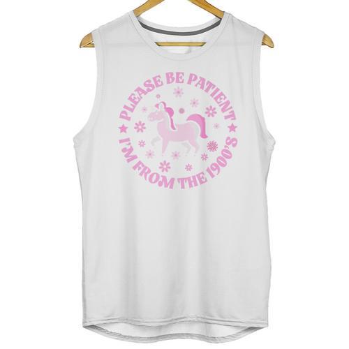 Women Please Be Patient I'm From The 1900s Premium Unisex Tank Top - Figerry