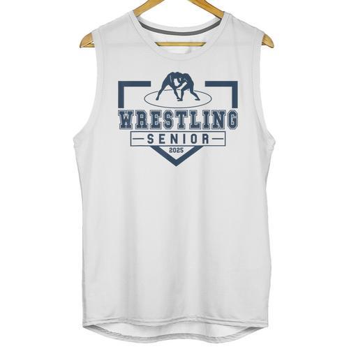 Wrestling Senior Night Wrestling Senior 2025 Graduation 66 Unisex Tank Top - Best Gift Smart