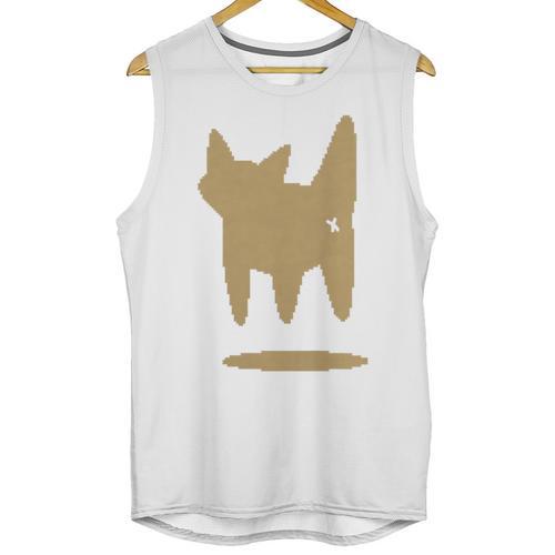 Yk2 Cat With Tomboy Tail 90s Nostalgia Downtown Indie Premium Tri-Blend Unisex Tank Top - Figerry