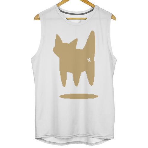 Yk2 Cat With Tomboy Tail 90s Nostalgia Downtown Indie Unisex Tank Top - Figerry