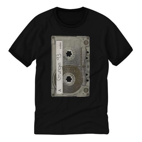 90s MUSIC NOSTALGIA GRAPHIC Unisex Cotton Ringer T-Shirt - Figerry