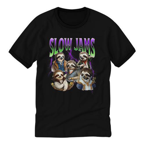 90s Style Bootleg Trendy Sloth Design For Introverts Unisex Cotton Ringer T-Shirt - Raresse