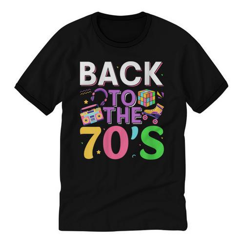 Back To The 70's Mixtape Era Nostalgia Retro 1970 70's Style Unisex Cotton Ringer T-Shirt - Figerry
