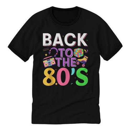 Back To The 80's Mixtape Era Nostalgia Retro 1980 80's Style Unisex Cotton Ringer T-Shirt - Figerry