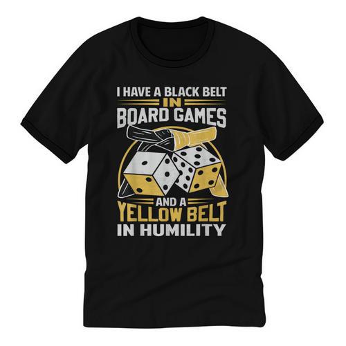 Board Game Saying Shy Introvert Geeks Unisex Cotton Ringer T-Shirt - Raresse