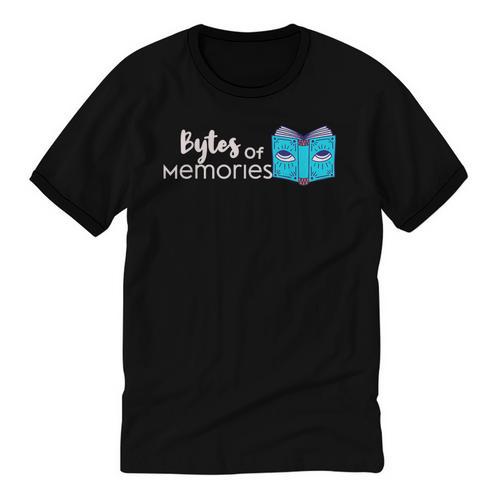 Bytes Of Memories Digital Nostalgia Concept Line Unisex Cotton Ringer T-Shirt - Figerry