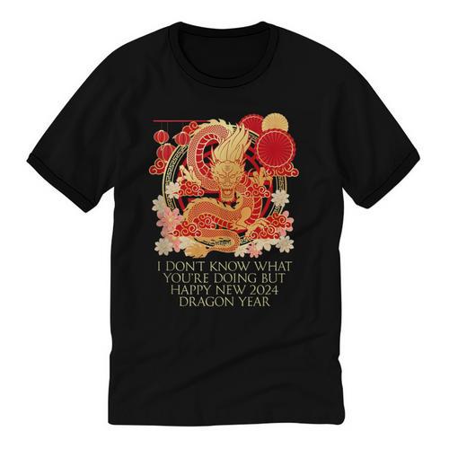 I Dont Know What Youre Doing Chinese New Year Introvert Unisex Cotton Ringer T-Shirt - Raresse