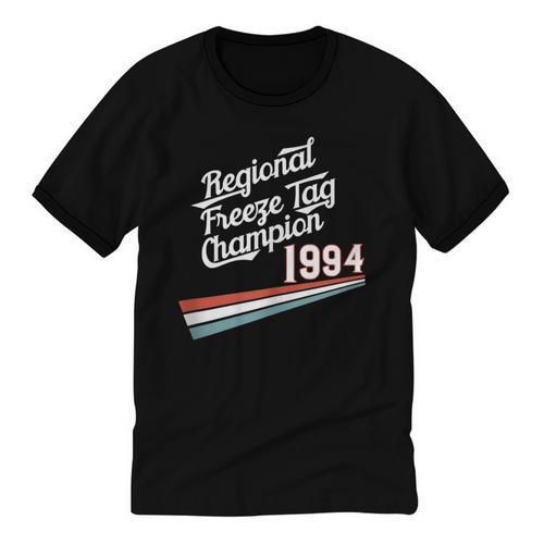 Freeze Tag 90s Nostalgia Unisex Cotton Ringer T-Shirt - Figerry