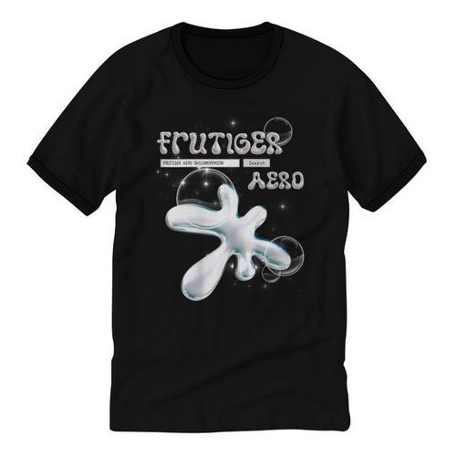 Frutiger Aero Y2K Fashion Trends Statement Piece Tech Orb Unisex Cotton Ringer T-Shirt - Figerry