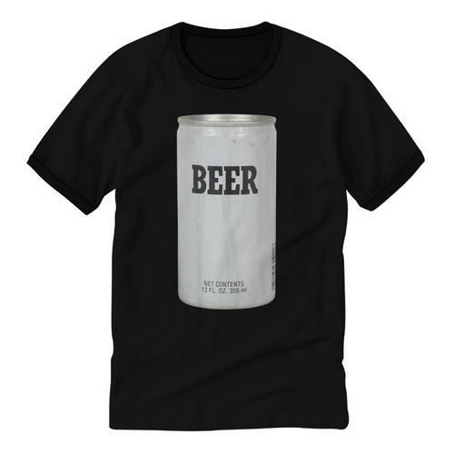 Generic Beer 1980s 80s Nostalgia Unisex Cotton Ringer T-Shirt - Figerry