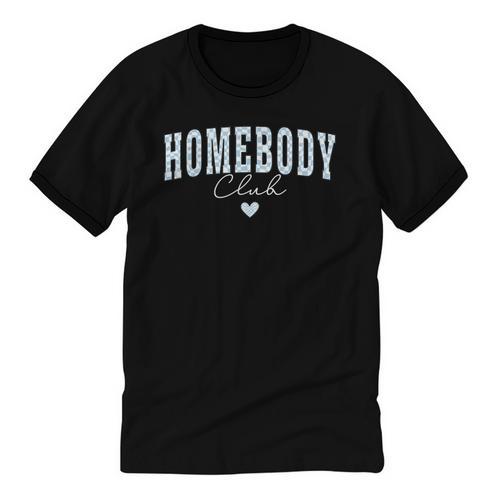 Homebody Club Checkerboard Introvert Self Growth Work Home Unisex Cotton Ringer T-Shirt - Raresse