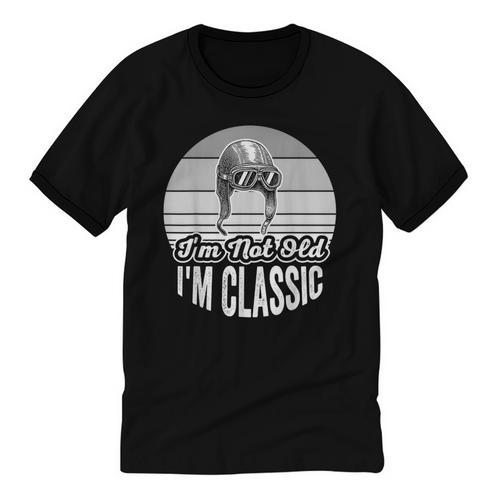 I'm Not Old I'm Classic Nostalgia Humor Unisex Cotton Ringer T-Shirt - Figerry