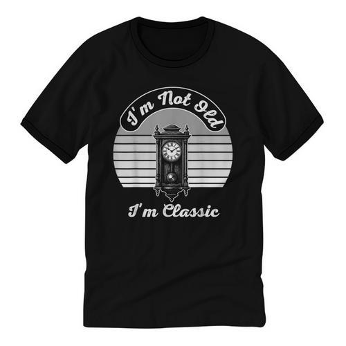 I'm Not Old I'm Classic Nostalgia Unisex Cotton Ringer T-Shirt - Figerry