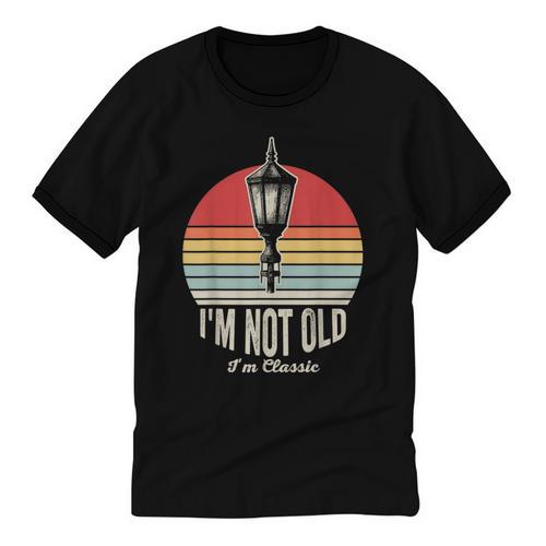 I'm Not Old I'm Classic Retro Nostalgia Unisex Cotton Ringer T-Shirt - Figerry