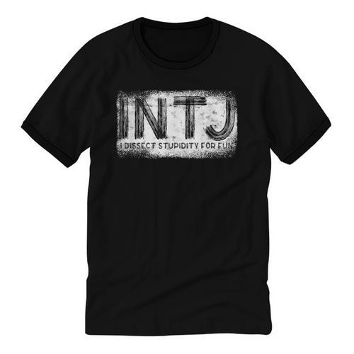 INTJ Personality Type Introvert INTJ Unisex Cotton Ringer T-Shirt - Raresse