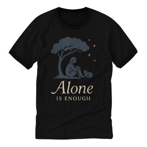 Introvert Alone Is Enough Social Battery Low Antisocial Unisex Cotton Ringer T-Shirt - Raresse