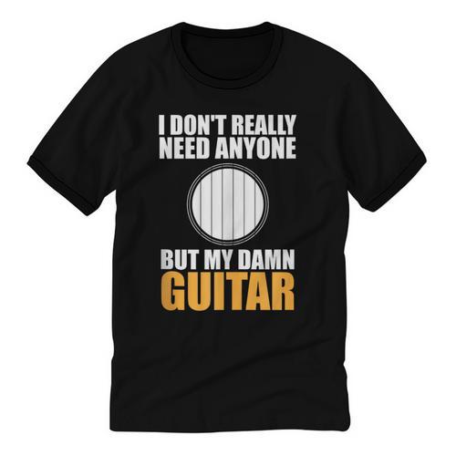Introvert Guitarist Only Need Guitar Enjoy Acoustic Music Unisex Cotton Ringer T-Shirt - Raresse