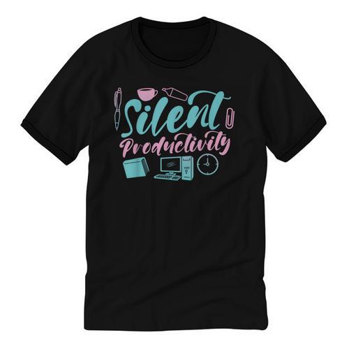 Introvert Office Staff Secretary Administrative Assistant Unisex Cotton Ringer T-Shirt - Raresse