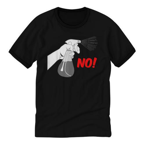 Introvert People Spray Unisex Cotton Ringer T-Shirt - Raresse