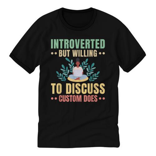 Introvert Saying Antisocial Sarcasm Introverts Unisex Cotton Ringer T-Shirt - Raresse