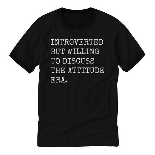 Introverted But Willing To Discuss The Attitude Era Sarcasm Unisex Cotton Ringer T-Shirt - Raresse