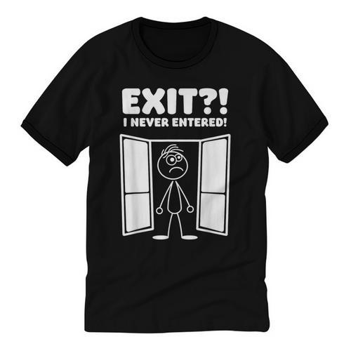 Irony Sarcasm Introvert Dry Humor Comic Cartoon Geek Nerd Unisex Cotton Ringer T-Shirt - Raresse