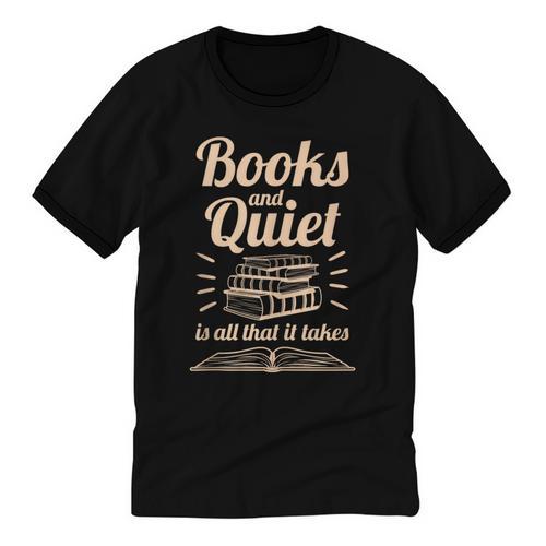 Mindfulness Reading Book Nerd Book Lover Bookworm Introverts Unisex Cotton Ringer T-Shirt - Raresse