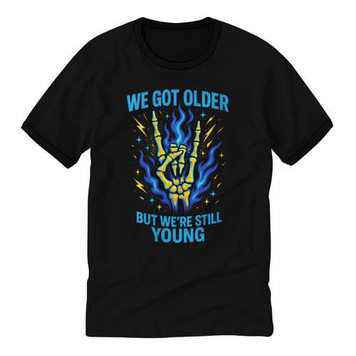 We Got Older Emo Punk Rock Nostalgia Unisex Cotton Ringer T-Shirt - Figerry