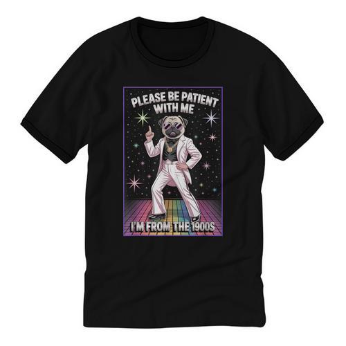 Be Patient With Me I'm From The 1900s Birthday Unisex Cotton Ringer T-Shirt - Figerry