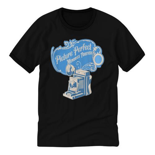 Picture Perfect Memories Forever Vintage Camera Nostalgia Unisex Cotton Ringer T-Shirt - Figerry