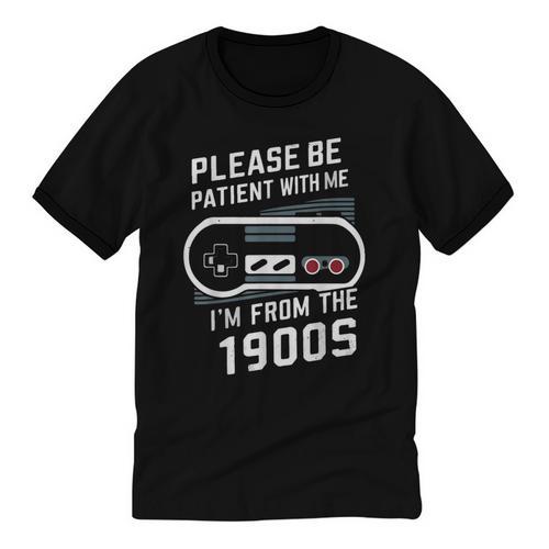 Please Be Patient I'm From The 1900s Father's Day Unisex Cotton Ringer T-Shirt - Figerry