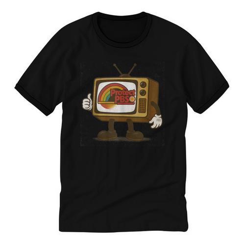 Protect PBS 80s Nostalgia Television Shirt Unisex Cotton Ringer T-Shirt - Figerry