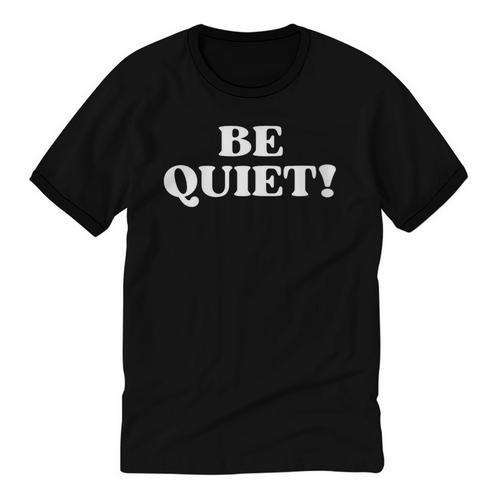 Be Quiet For Introverts Unisex Cotton Ringer T-Shirt - Raresse