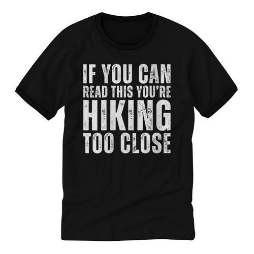 If You Can Read This Hiking Lover Introvert Hiker Unisex Cotton Ringer T-Shirt - Raresse