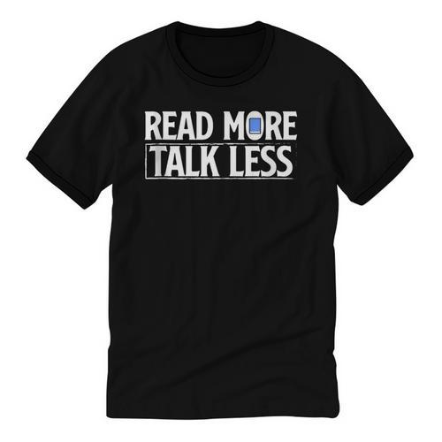Read More Talk Less Introvert Unisex Cotton Ringer T-Shirt - Raresse