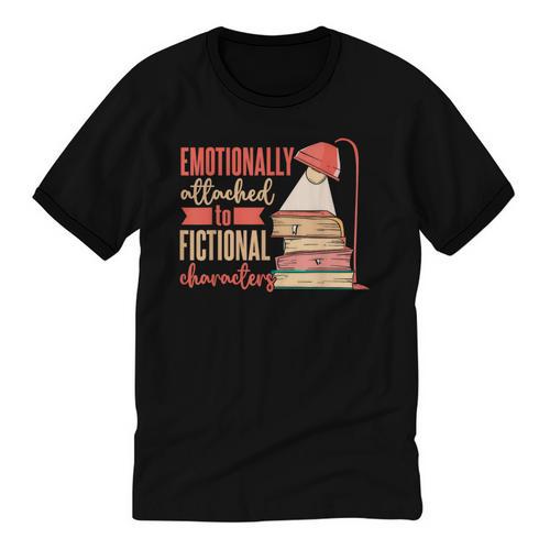 Reader Bookworm Fictional Character Reading Introvert Unisex Cotton Ringer T-Shirt - Raresse
