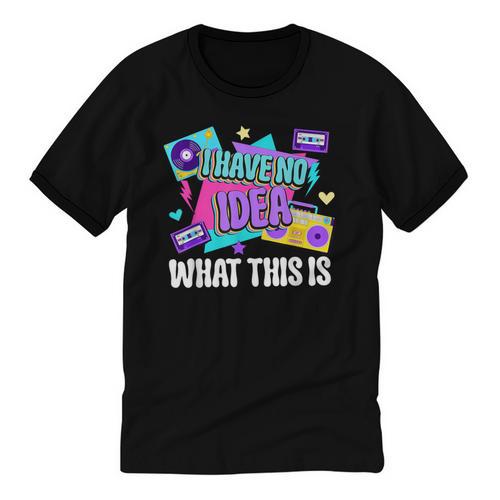 Retro 80s Style 90s Pop Fashion Nostalgia Eighties Music Unisex Cotton Ringer T-Shirt - Figerry