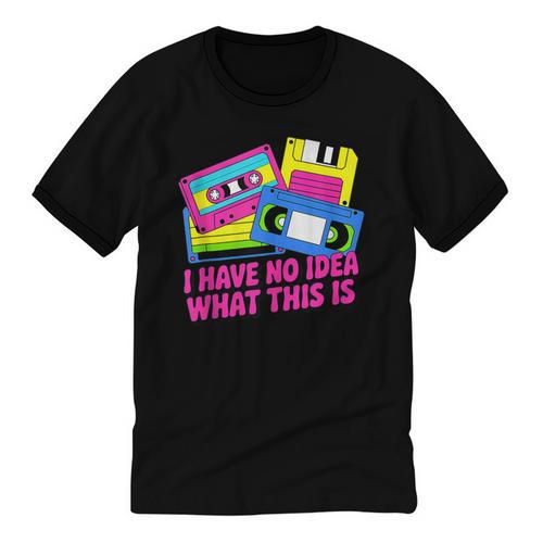 Retro Cassette Vintage 80s Nostalgia Unisex Cotton Ringer T-Shirt - Figerry