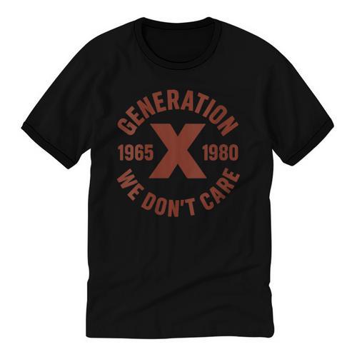 Retro Gen X 1965-1980 Sarcastic Nostalgia Graphic Unisex Cotton Ringer T-Shirt - Figerry