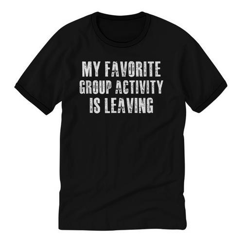 Sarcastic Introvert Antisocial Humorous Unisex Cotton Ringer T-Shirt - Raresse