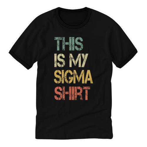 This Is My Sigma Shirt Male Lone Wolf Minimalist Introvert Unisex Cotton Ringer T-Shirt - Raresse